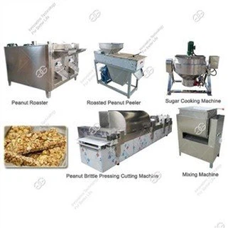 Otomatik Pistach Chikki Pwodiksyon Liy|Panut Frajil Fè Machin